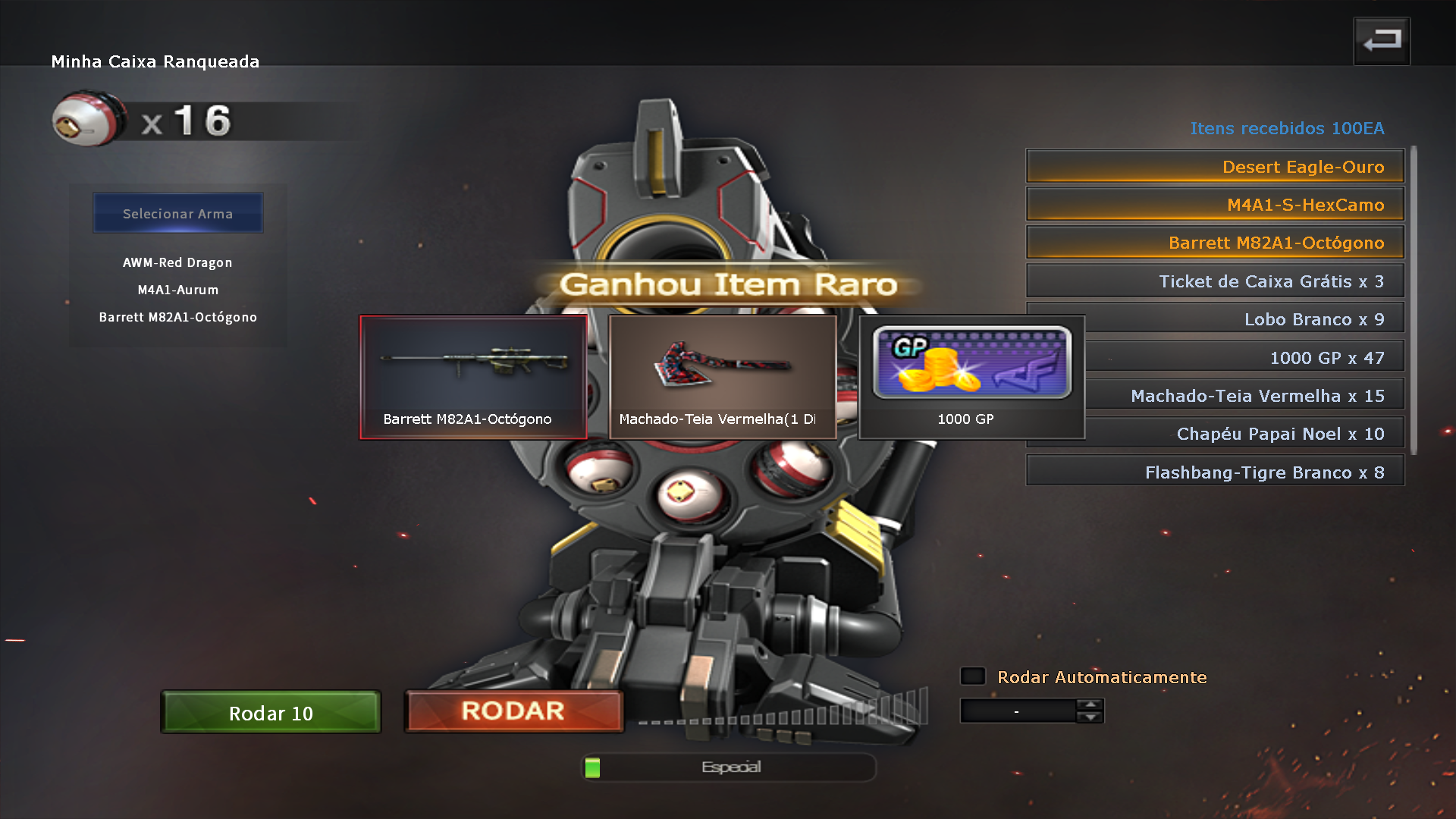 Barrett M82A1-Octógono